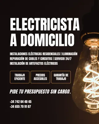Electricista a domicilio