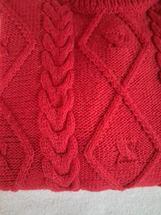 Maglione  Vintage Rosso Ferrari