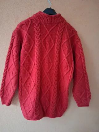 Maglione  Vintage Rosso Ferrari