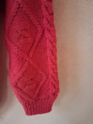 Maglione  Vintage Rosso Ferrari