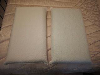 Set 2 Cuscini Memory Foam Rigidi