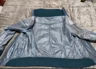 Chaqueta de cuero.