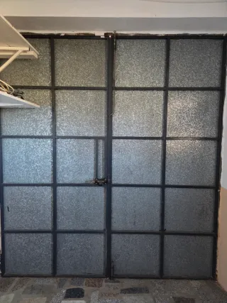 Puerta Metálica Garaje Doble