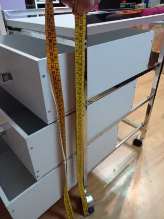 Carro organizador con ruedas