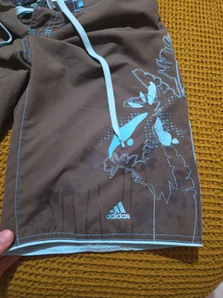 Bañador Adidas Hombre Talla S Marrón