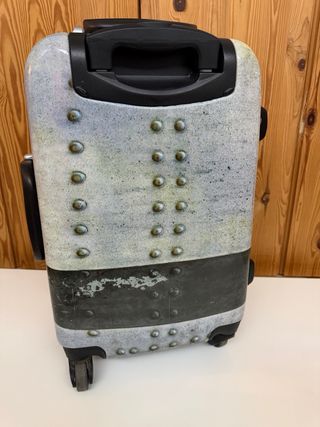 Valigia Diesel grigio/argento