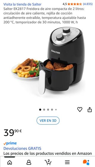 Air fryer Salter