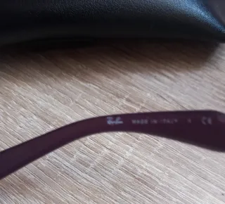 Gafas de sol Ray-Ban moradas y marrones