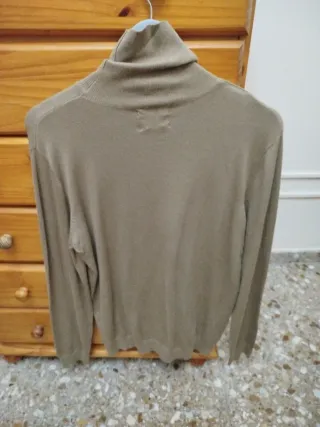 Jersey Cuello Alto Pull&Bear Marrón