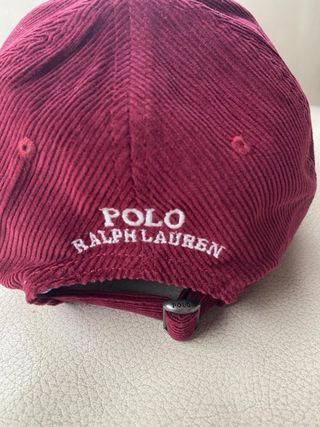 Gorra Ralph Lauren Pana Burdeos