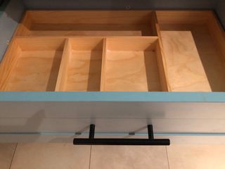 Isla de cocina madera