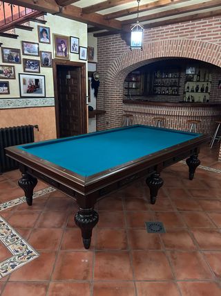 Mesa de billar español 6 patas