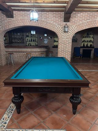 Mesa de billar español 6 patas