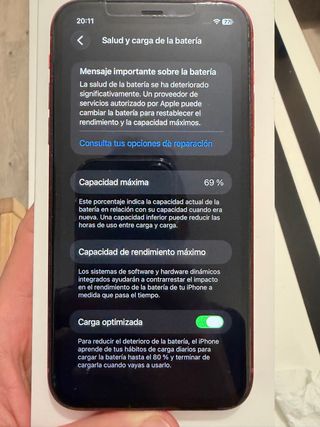 iPhone 11 128GB Rosso