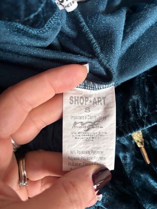 Pantaloni ciniglia Shop Art Tg. S