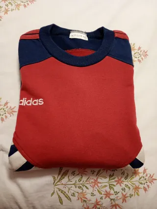 Sudadera Adidas Roja y Azul