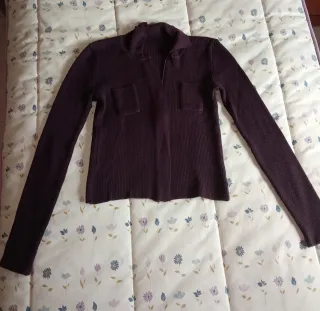 Jersey Zara Morado Sin Etiqueta