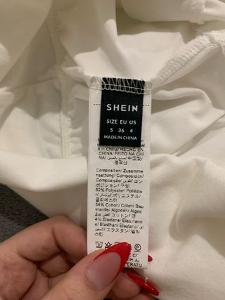 Falda pantalón blanca volantes