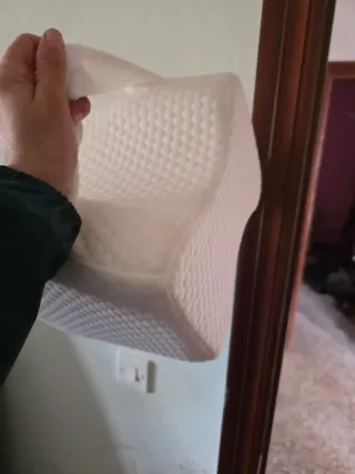 Almohada cervical de tela