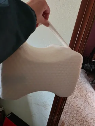 Almohada cervical de tela