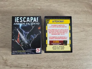 ¡Escapa! Apagón en Tokyo - Juego Escape Room