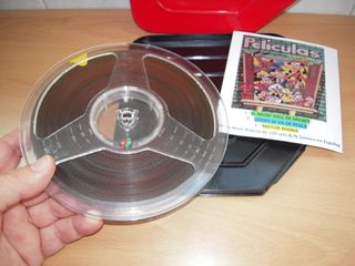 Peliculas de Walt Disney 8mm Sonoras. Bobina 120 m