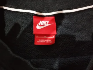 Sudadera Nike Negra Talla M