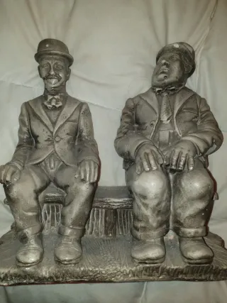 Figura El Gordo y El Flaco de coleccionistas