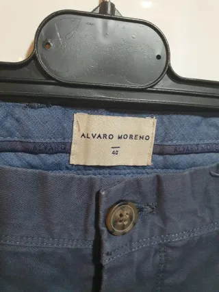 Pantalón vestir Álvaro Moreno T40 Azul
