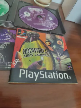 Oddworld Abe's Exoddus Completo PS1