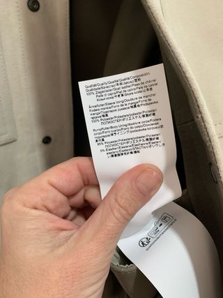 Chaqueta de Piel BOSS Beige