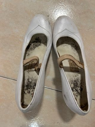 Zapatos de Flamenco Blancos