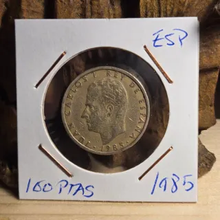 LOTE B - 5 monedas de 100 pesetas varios años