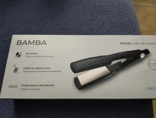 Plancha de pelo Cecotec Bamba negra