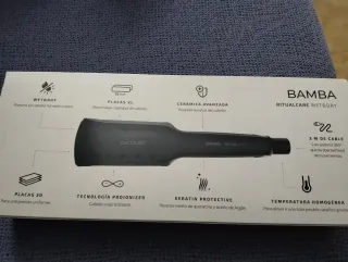 Plancha de pelo Cecotec Bamba negra