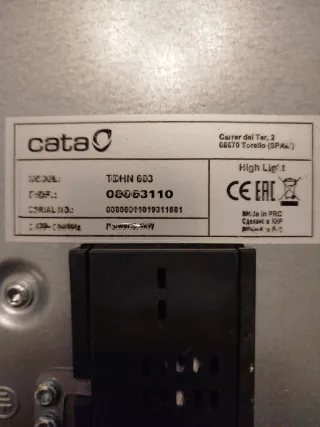 Piani cottura a induzione Cata a 4 fuochi