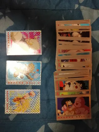 Lote Dragon Ball Panini Serie Plata