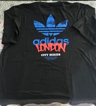 Camiseta Adidas Hombre Negra City Series
