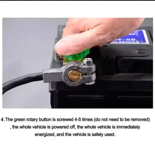 Interruptor Batería Coche Universal