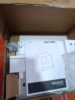 Cajonera blanca 39x28x41 cm