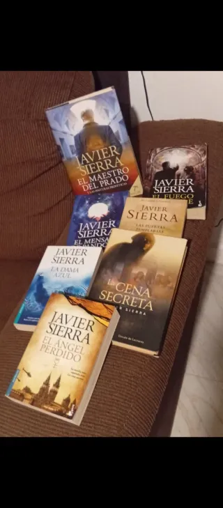 libros javier sierra, precio lote