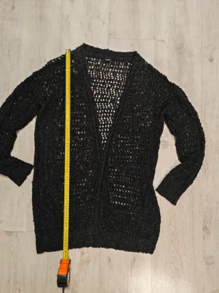 Gilet traforato nero