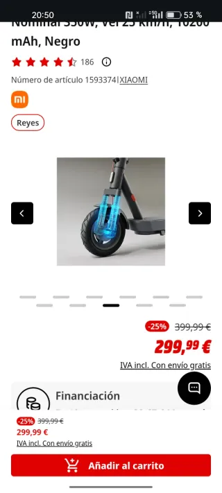 Patinete Eléctrico Xiaomi