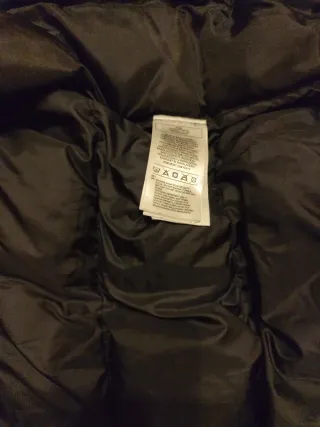 Cazadora plumífero Adidas negra 13-14 años