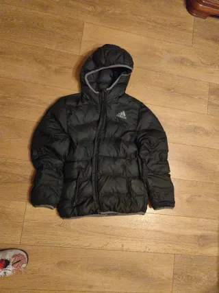 Cazadora plumífero Adidas negra 13-14 años