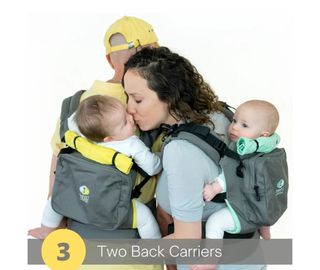 Mochila Porteo Gemelar Twingo Twin Go