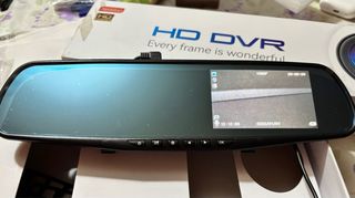 Retrovisor HD DVR Coche con Dash Cam