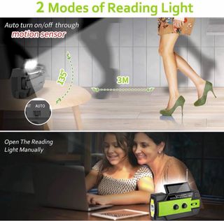 Radio de emergencia solar multifunción