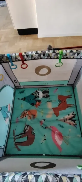 Box per bambini con disegno teepee