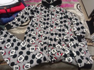 Pijama Mono Polar Mickey Mouse